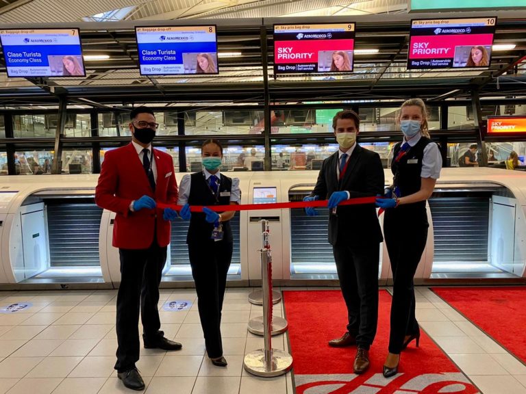 Aeromexico launches automated check in process in Amsterdam’s Schipho International Airport