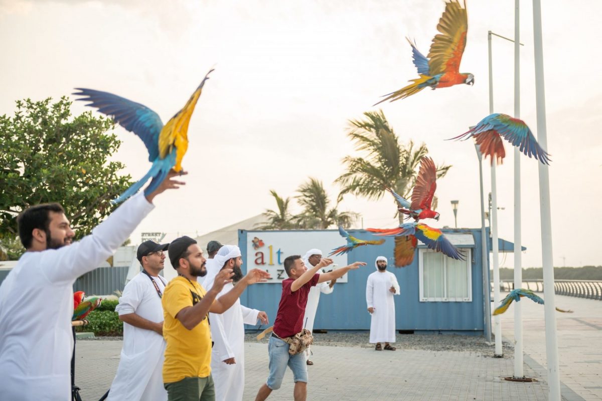 Ajman Tourism’s live parrot show to attract more visitors