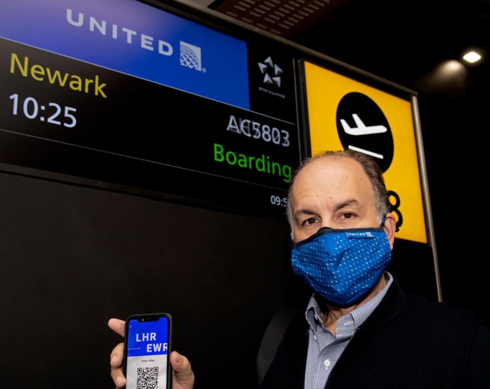 First international flight utilizing CommonPass digital health system arrives to US