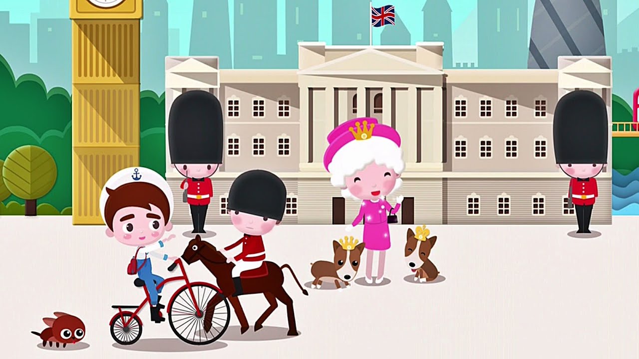 Kids Discover the UK with "Eric & Bruce - Travel To Britain", iOS App
