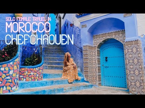 Solo Female Travel in Morocco - Chefchaouen - Episode 1
