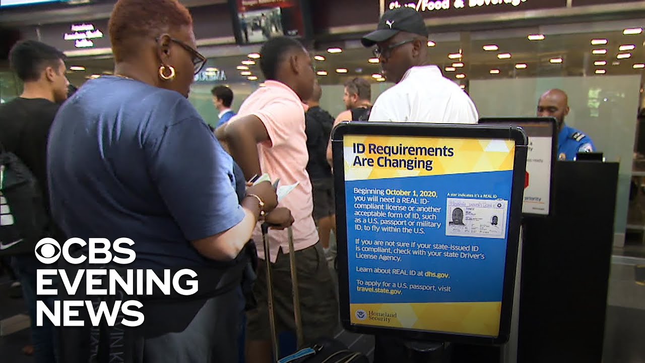 Real ID mandatory for air travel in 2020