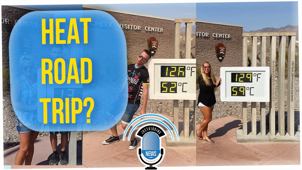People Travel to Death Valley for Selfies with Thermometer Readings (ft. Nikki Blades)