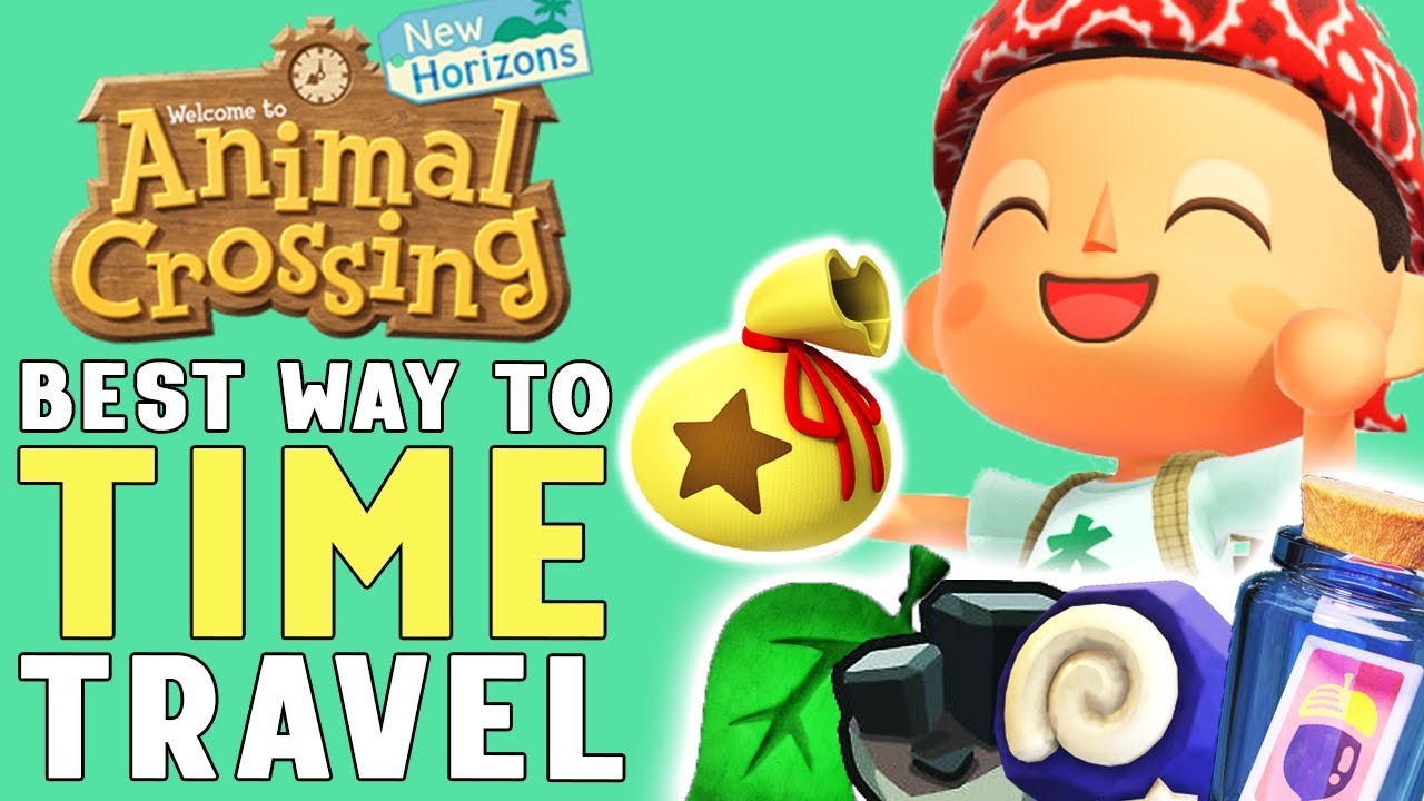 👉 The BEST WAY to Time Travel in Animal Crossing! \ Animal Crossing Time Travel Tips!