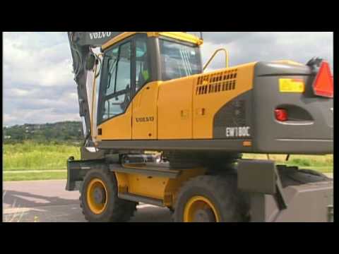 How to travel on-road with a Volvo Wheeled Excavator (Part 5 of 16)