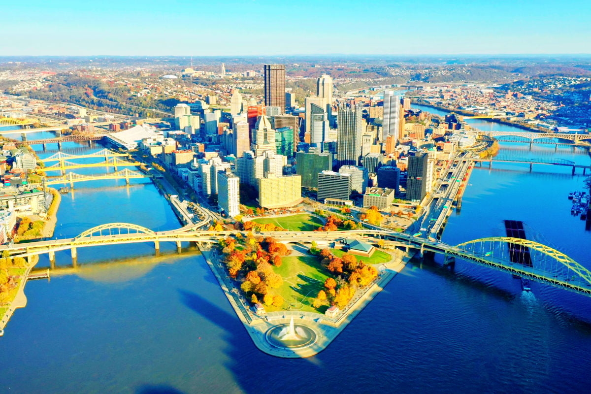 Pittsburgh from above
