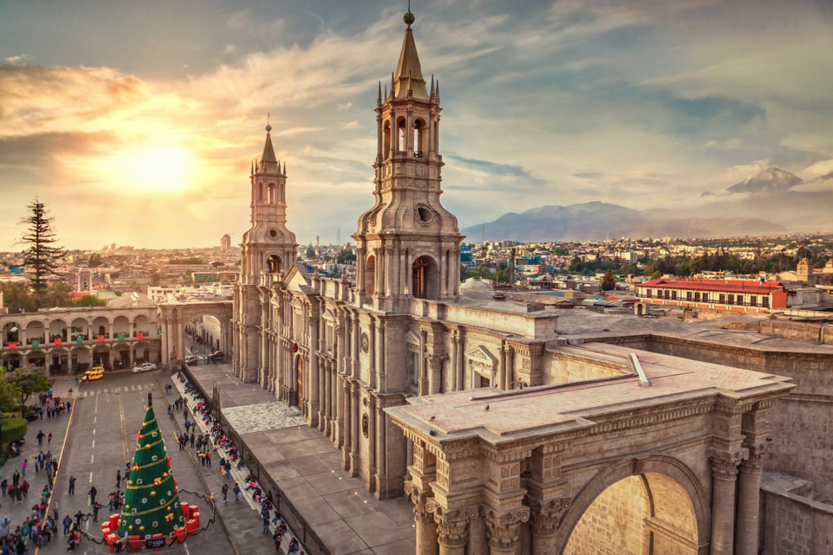 Christmas time in Arequipa, Peru